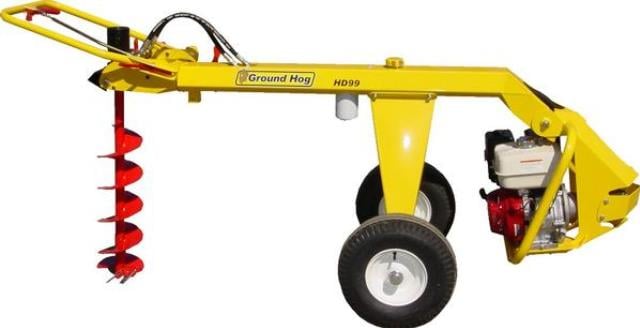 Towable Ground Hog Auger 6",8",10",12" bit