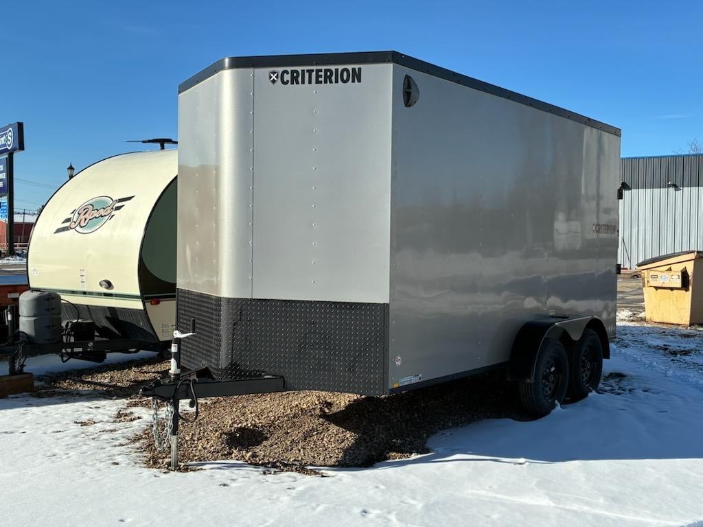 2025 Criterion 7'x14' Enclosed Trailer 7,700lb GVW - Full size