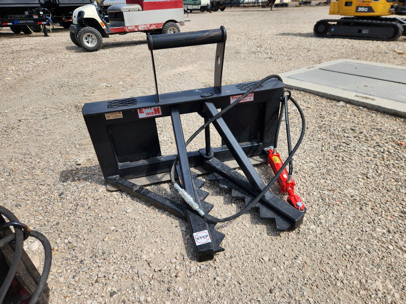 Easy Man Post Puller w/ H-Frame - Full size