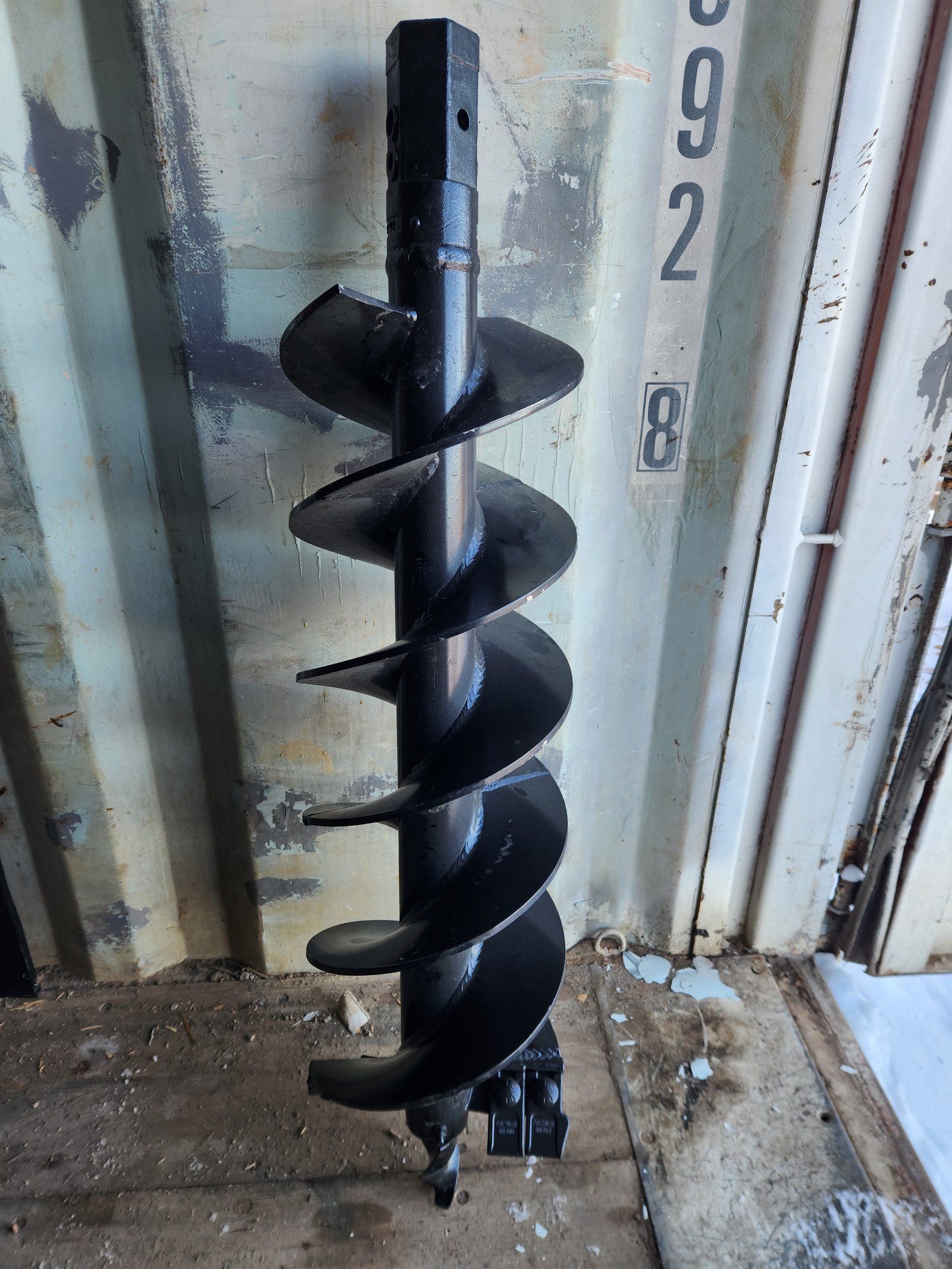 Haugen 10615 12" Fabricated Auger Bit 2" Hex - Full size