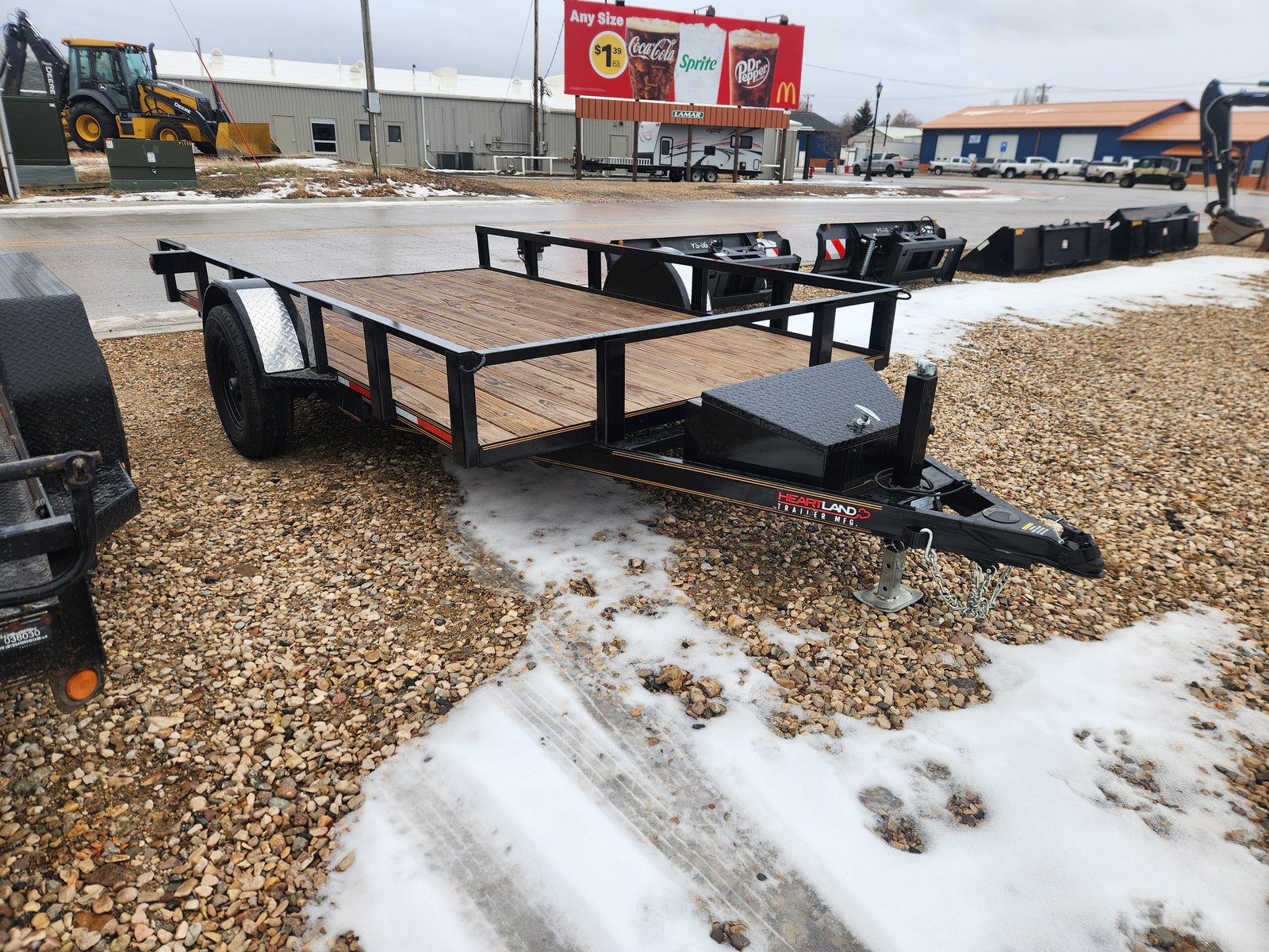 Used 2024 Heartland 7'x12' Tilt Utility Trailer - Full size