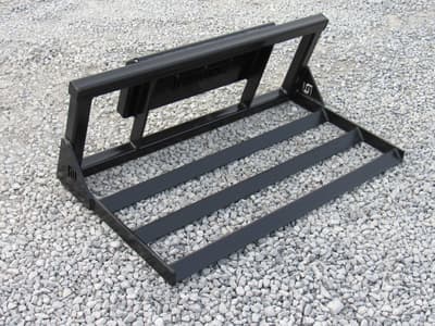 Mini Skid Steer landscape rake leveler
