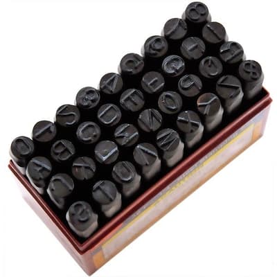 Number & Letter Stamps