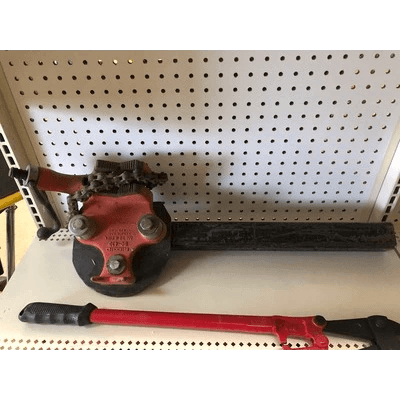 Ridgid receiver pipe vise