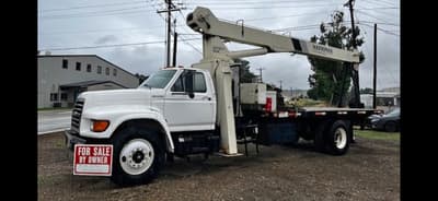 1997 Ford F800 2.5T Boom Crane Truck - Image 2