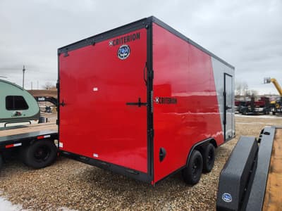 2025 Criterion 8.5'x16' Enclosed Trailer 7,700lb GVW - Image 4