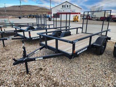 2025 Karavan 5'x10' Pro Utility Ramp Trailer - Image 1