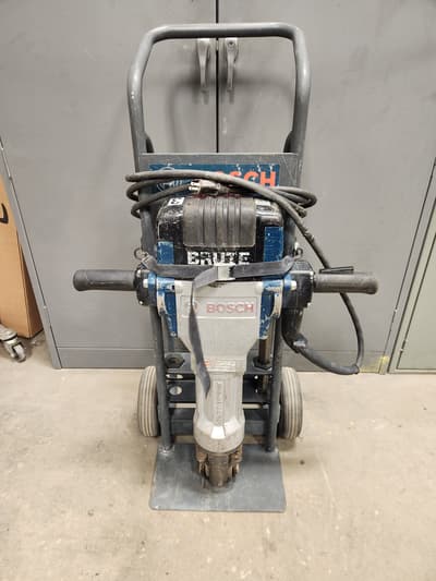 Bosch Brute Turbo Breaker Hammer 70# w/Cart #4 - Image 1