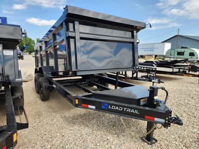 Load Trail 83"x14'x48" Dump Trailer 14K GVW, 14 ply tires - Image 2