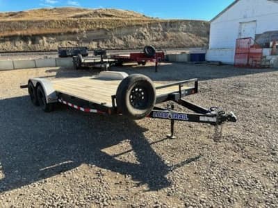 Used 2023 Load Trail 83"x18' Car Hauler 7K GVW 8 Ply Tires - Image 1