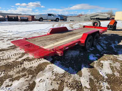 Used 2024 Load Trail 83"x20' Tilt-N-Go Equipment Trailer 14K GVW 14 Ply Tires - Image 3
