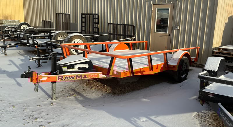 2024 RawMaxx 6.5'x12' Utility Ramp 3500 lb GVW