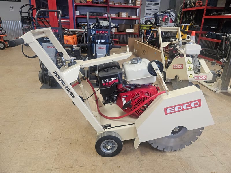 Edco Concrete Saw 18" Walk Behind