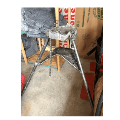 Ridgid tri-pod pipe vise