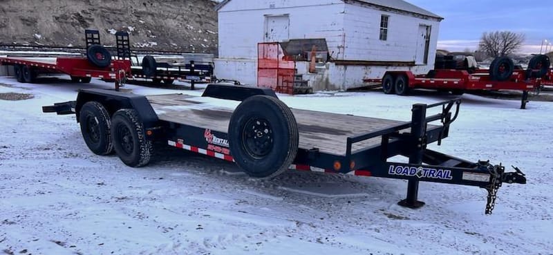 Used 2022 Load Trail 83"x20' Ramp Trailer 14K GVW 10Ply Tires