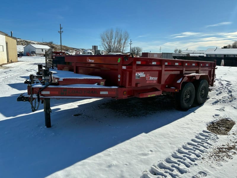 Used 2024 Load Trail 83"x14' Dump Trailer 24" sides, 14K GVW, 14 Ply Tires